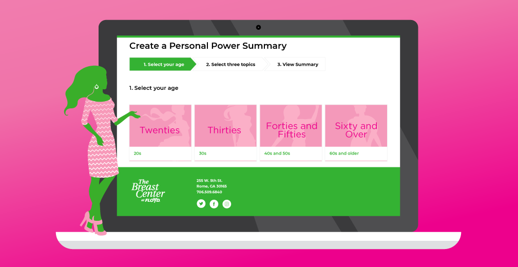 Floyd Offers Website to Help You Say Know to Breast Cancer