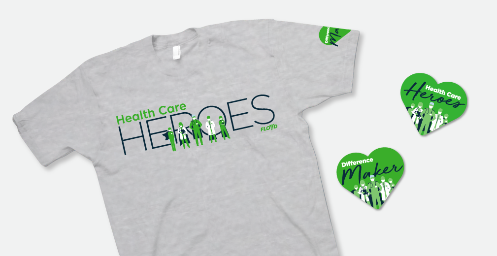 You Can Purchase Your Own Health Care Hero T-shirts and Magnets