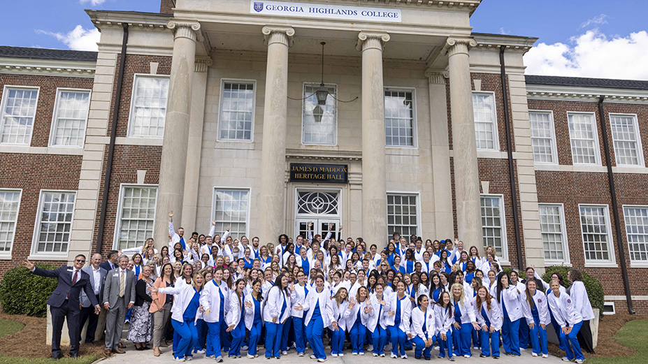 Celebrating Health Sciences Students with Atrium Health Floyd and Georgia Highlands College