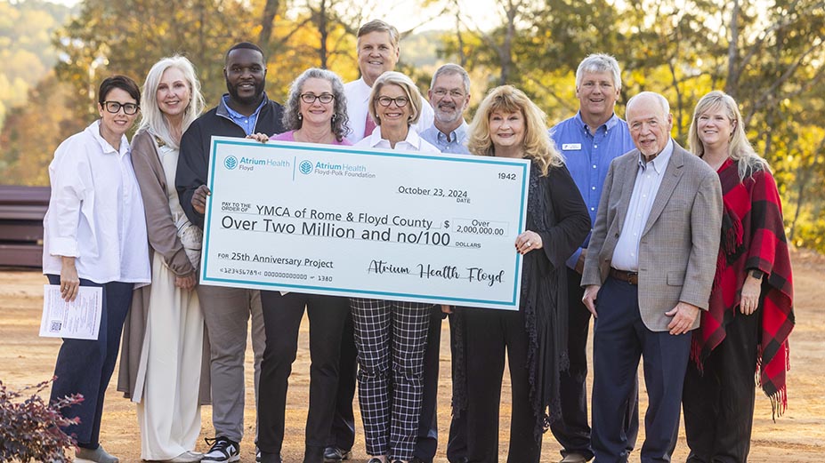 Atrium Health Floyd-Polk Foundation Awards $2 Million in Grants to YMCA