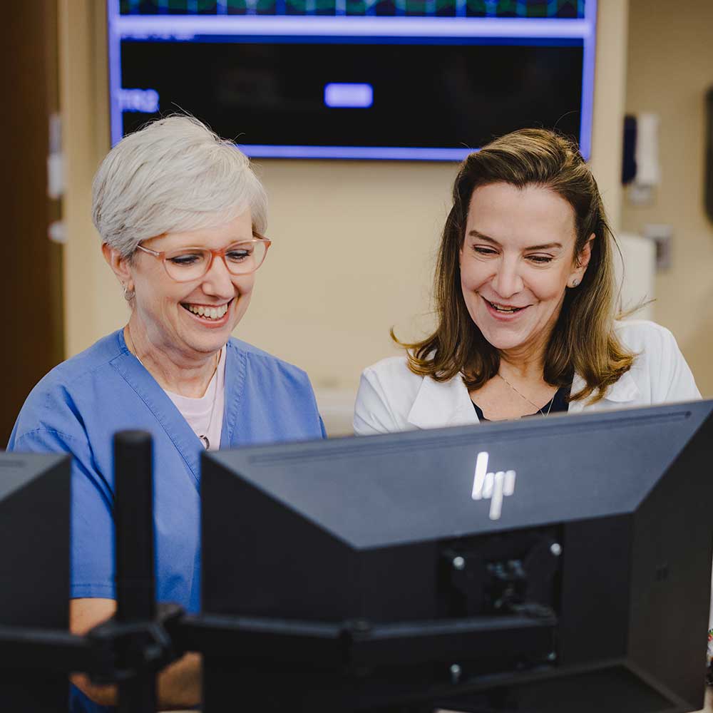 Amelia Baker and Dr. Diana Vallecilla