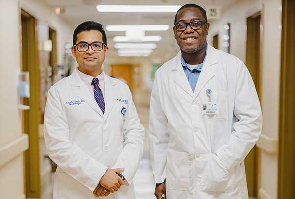 Dr. Ayush Singh and Dr. Sam Quaynor